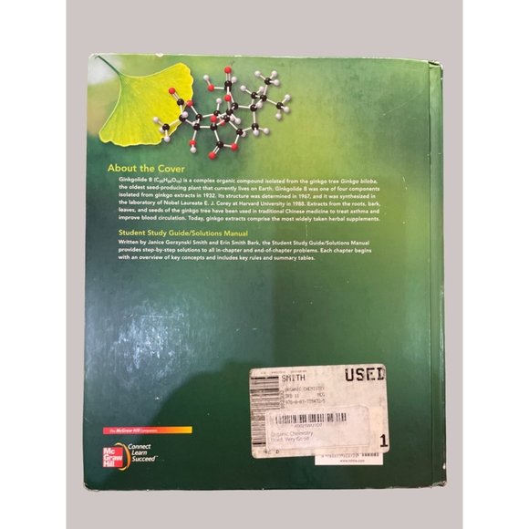 Organic Chemistry McGraw Hill Companies Hard Cover Third Edition 2011 - Picture 2 of 7